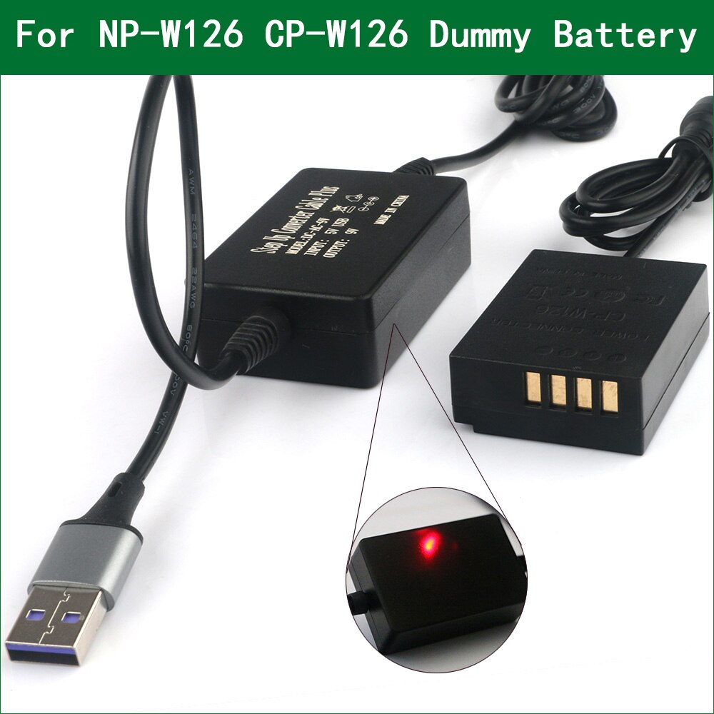 5V 2-4A USB NP-W126 W126S  Fujifilm X-A10 X-A7 ..